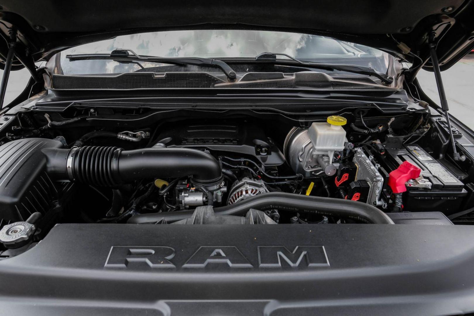 2019 black RAM 1500 Big Horn Crew Cab SWB 2WD (1C6RREFT8KN) with an 5.7L V8 OHV 16V engine, 8-Speed Automatic transmission, located at 2401 E Main St., Grand Prairie, TX, 75050, (972) 262-4440, 32.748981, -96.969643 - Photo#51