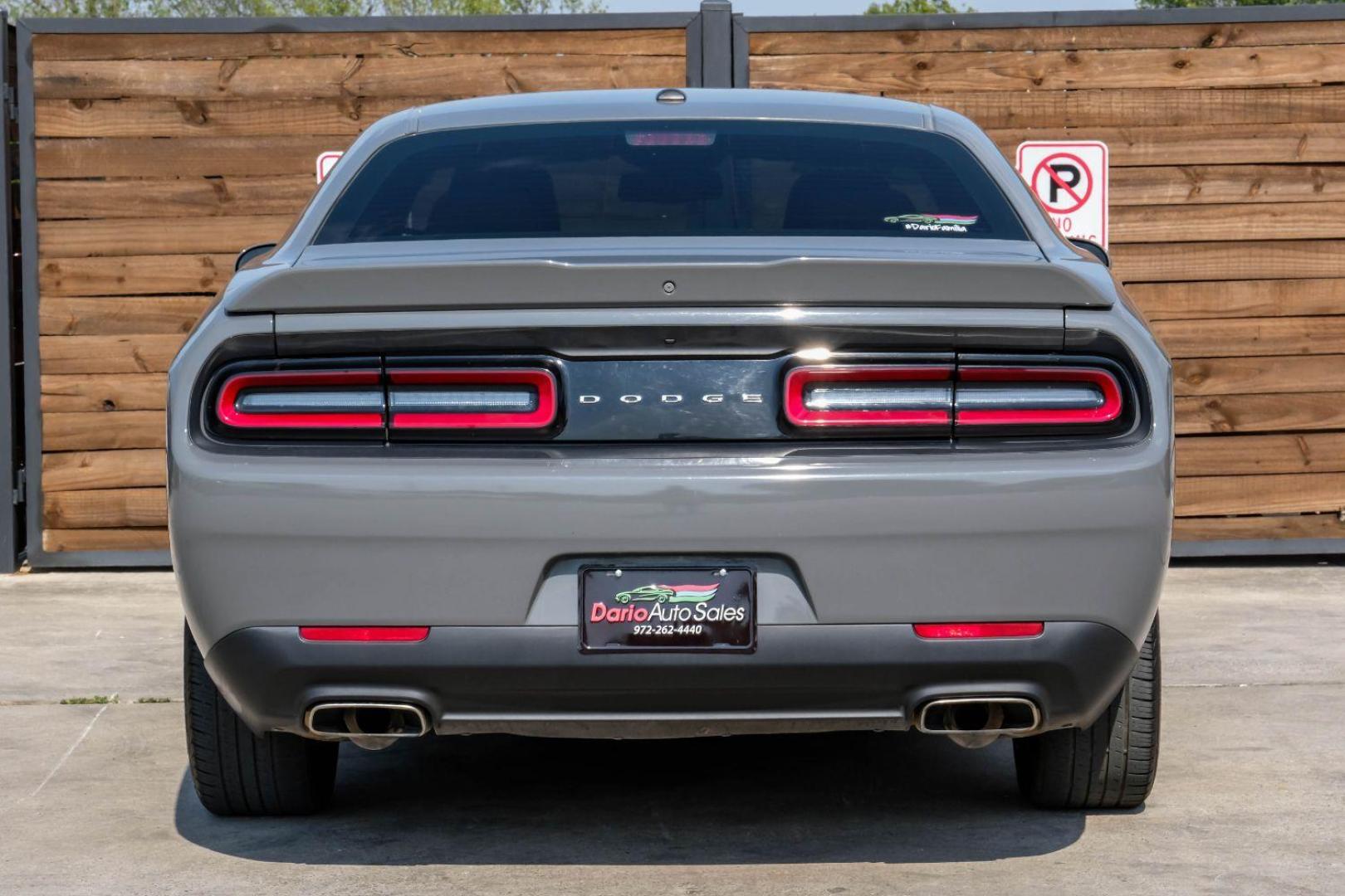 2019 gray Dodge Challenger SXT (2C3CDZAG2KH) with an 3.6L V6 DOHC 24V engine, 8-Speed Automatic transmission, located at 2401 E Main St., Grand Prairie, TX, 75050, (972) 262-4440, 32.748981, -96.969643 - Photo#10