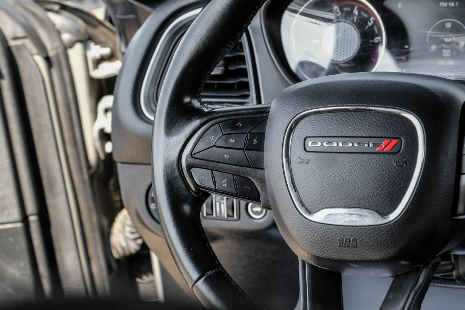 2019 gray Dodge Challenger SXT (2C3CDZAG2KH) with an 3.6L V6 DOHC 24V engine, 8-Speed Automatic transmission, located at 2401 E Main St., Grand Prairie, TX, 75050, (972) 262-4440, 32.748981, -96.969643 - Photo#20