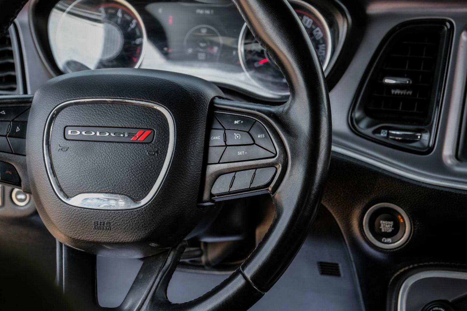 2019 gray Dodge Challenger SXT (2C3CDZAG2KH) with an 3.6L V6 DOHC 24V engine, 8-Speed Automatic transmission, located at 2401 E Main St., Grand Prairie, TX, 75050, (972) 262-4440, 32.748981, -96.969643 - Photo#21