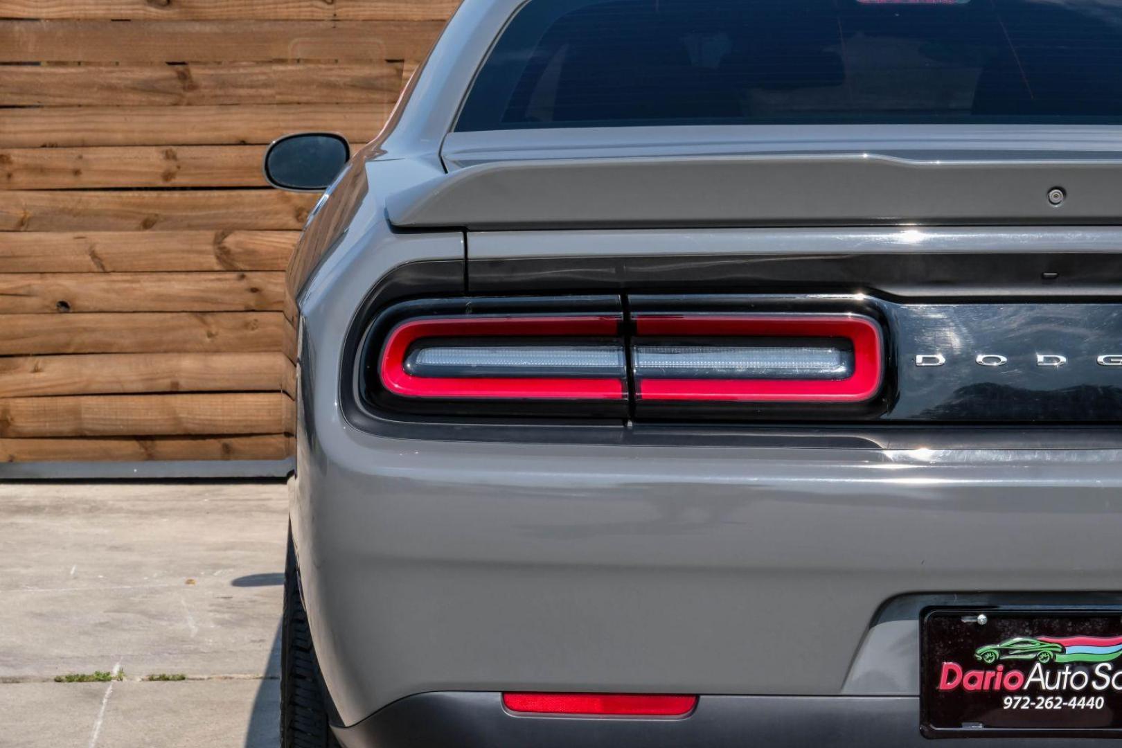 2019 gray Dodge Challenger SXT (2C3CDZAG2KH) with an 3.6L V6 DOHC 24V engine, 8-Speed Automatic transmission, located at 2401 E Main St., Grand Prairie, TX, 75050, (972) 262-4440, 32.748981, -96.969643 - Photo#40