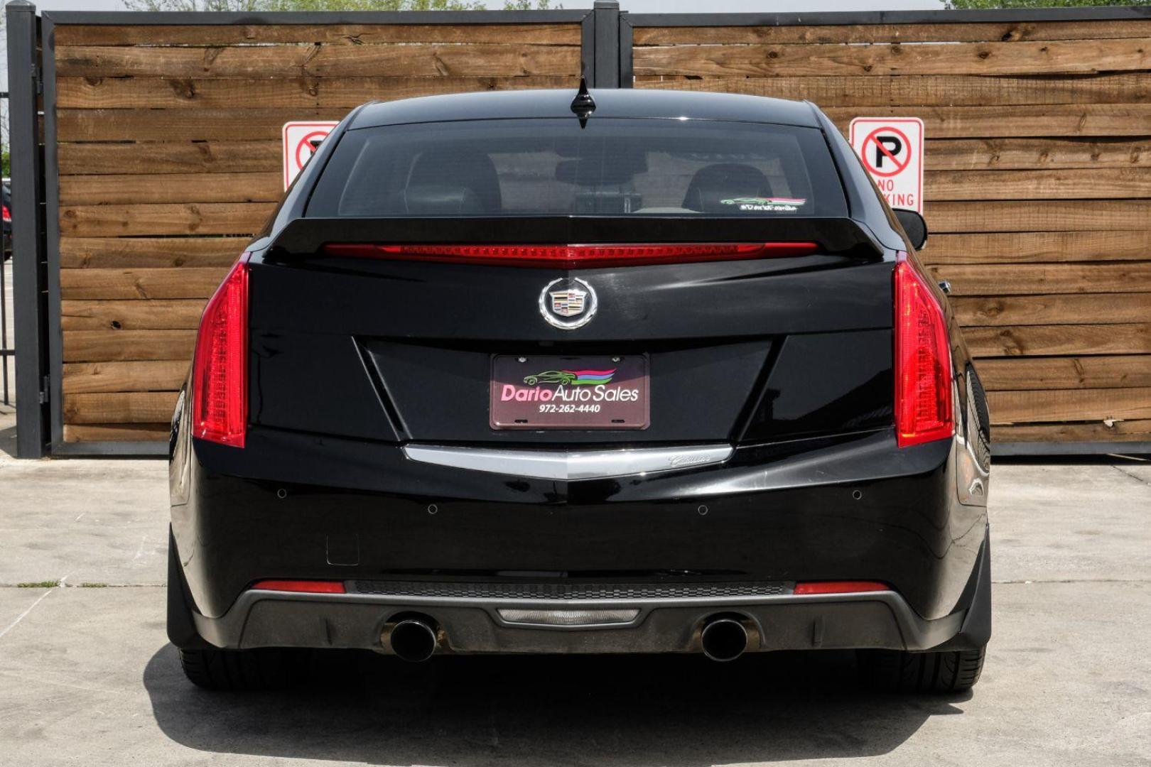 2013 Black Cadillac ATS 2.0L Premium RWD (1G6AE5SX3D0) with an 2.0L L4 DOHC 16V engine, located at 2401 E Main St., Grand Prairie, TX, 75050, (972) 262-4440, 32.748981, -96.969643 - Photo#11