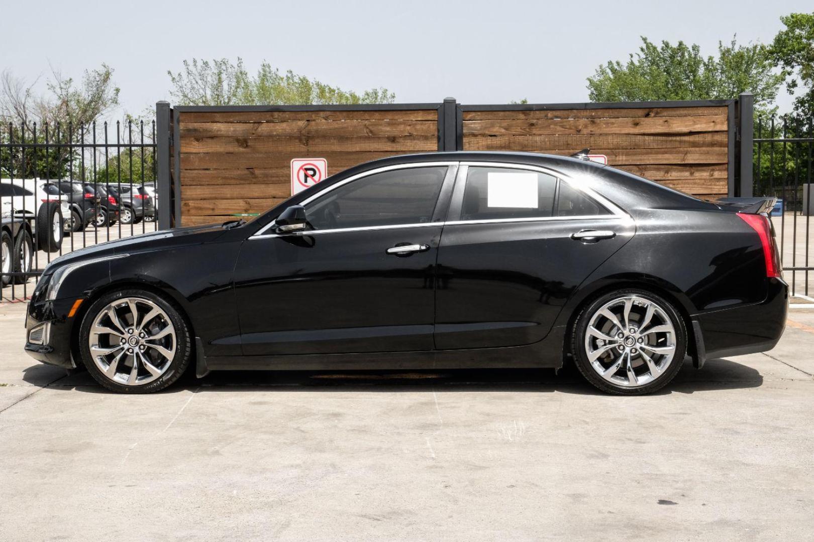 2013 Black Cadillac ATS 2.0L Premium RWD (1G6AE5SX3D0) with an 2.0L L4 DOHC 16V engine, located at 2401 E Main St., Grand Prairie, TX, 75050, (972) 262-4440, 32.748981, -96.969643 - Photo#15