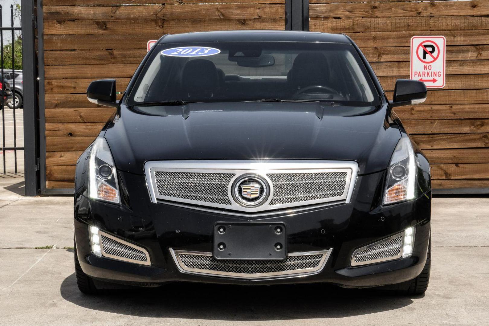 2013 Black Cadillac ATS 2.0L Premium RWD (1G6AE5SX3D0) with an 2.0L L4 DOHC 16V engine, located at 2401 E Main St., Grand Prairie, TX, 75050, (972) 262-4440, 32.748981, -96.969643 - Photo#7