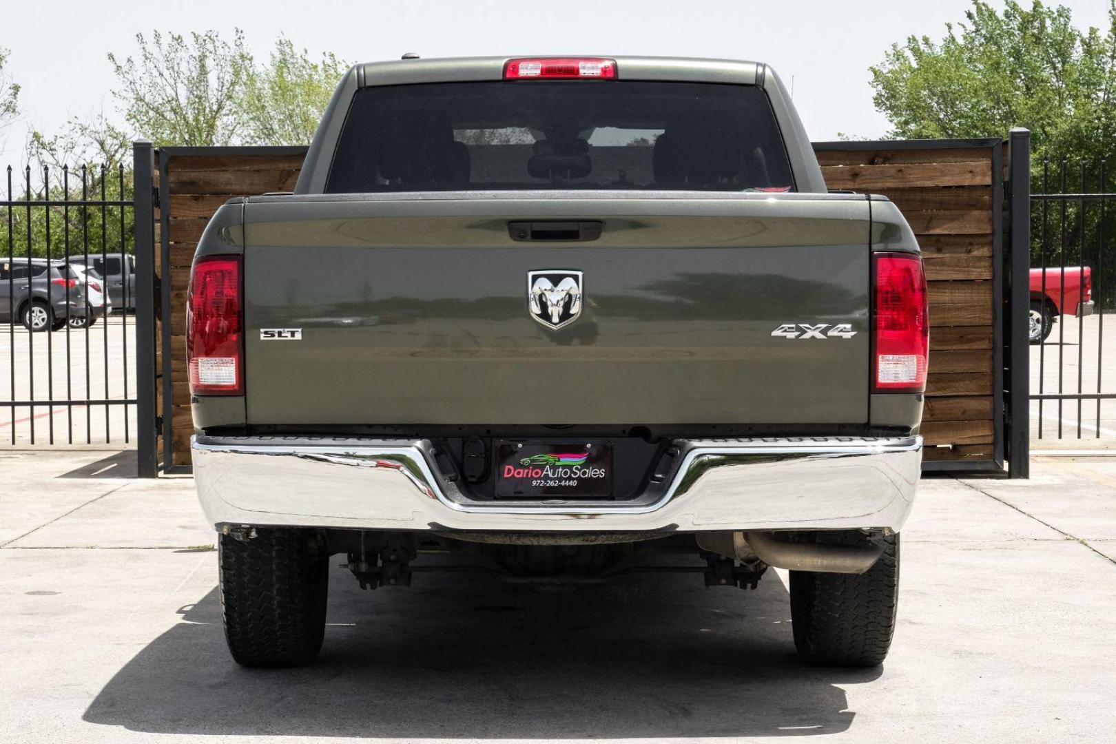 2021 GREEN RAM 1500 Classic Tradesman Crew Cab SWB 4WD (1C6RR7LGXMS) with an 3.6L V6 DOHC 24V FFV engine, 8-Speed Automatic transmission, located at 2401 E Main St., Grand Prairie, TX, 75050, (972) 262-4440, 32.748981, -96.969643 - Photo#10