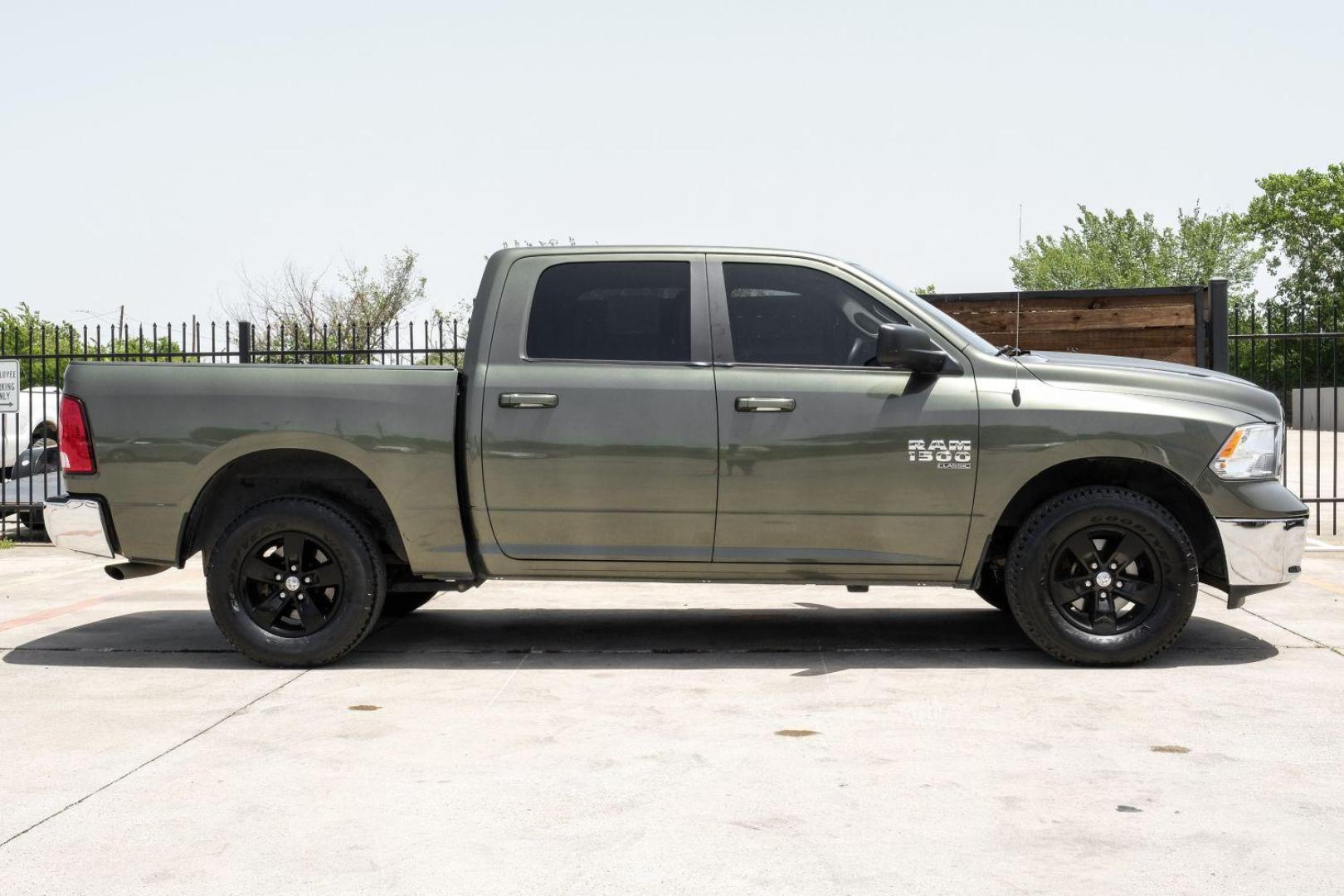 2021 GREEN RAM 1500 Classic Tradesman Crew Cab SWB 4WD (1C6RR7LGXMS) with an 3.6L V6 DOHC 24V FFV engine, 8-Speed Automatic transmission, located at 2401 E Main St., Grand Prairie, TX, 75050, (972) 262-4440, 32.748981, -96.969643 - Photo#8