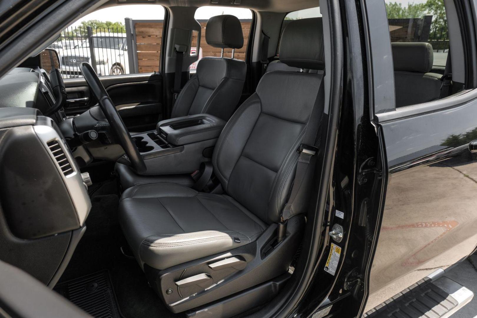 2014 black Chevrolet Silverado 1500 1LT Double Cab 2WD (1GCRCREH2EZ) with an 4.3L V6 OHV 12V engine, 6-Speed Automatic transmission, located at 2401 E Main St., Grand Prairie, TX, 75050, (972) 262-4440, 32.748981, -96.969643 - Photo#2