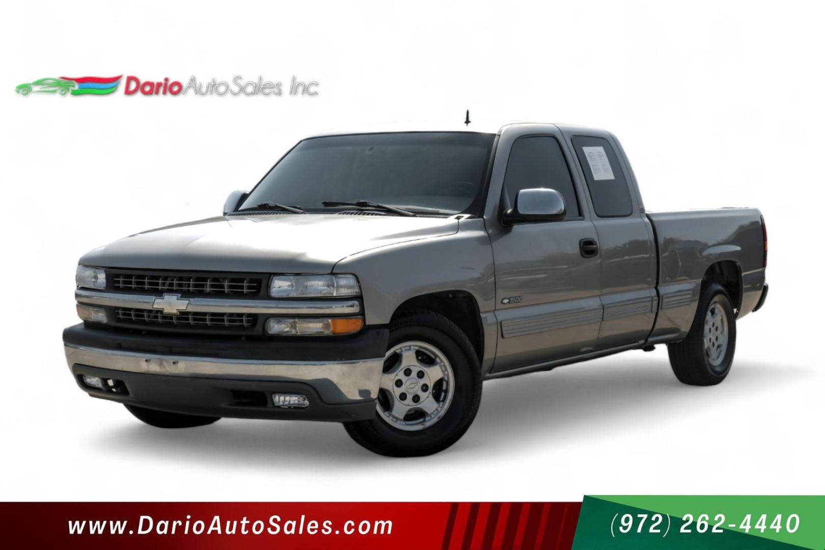 2001 GOLD Chevrolet Silverado 1500 LT Ext. Cab Long Bed 2WD with OnStar (2GCEC19T511) with an 5.3L V8 OHV 16V engine, 4-Speed Automatic transmission, located at 2401 E Main St., Grand Prairie, TX, 75050, (972) 262-4440, 32.748981, -96.969643 - Photo#0