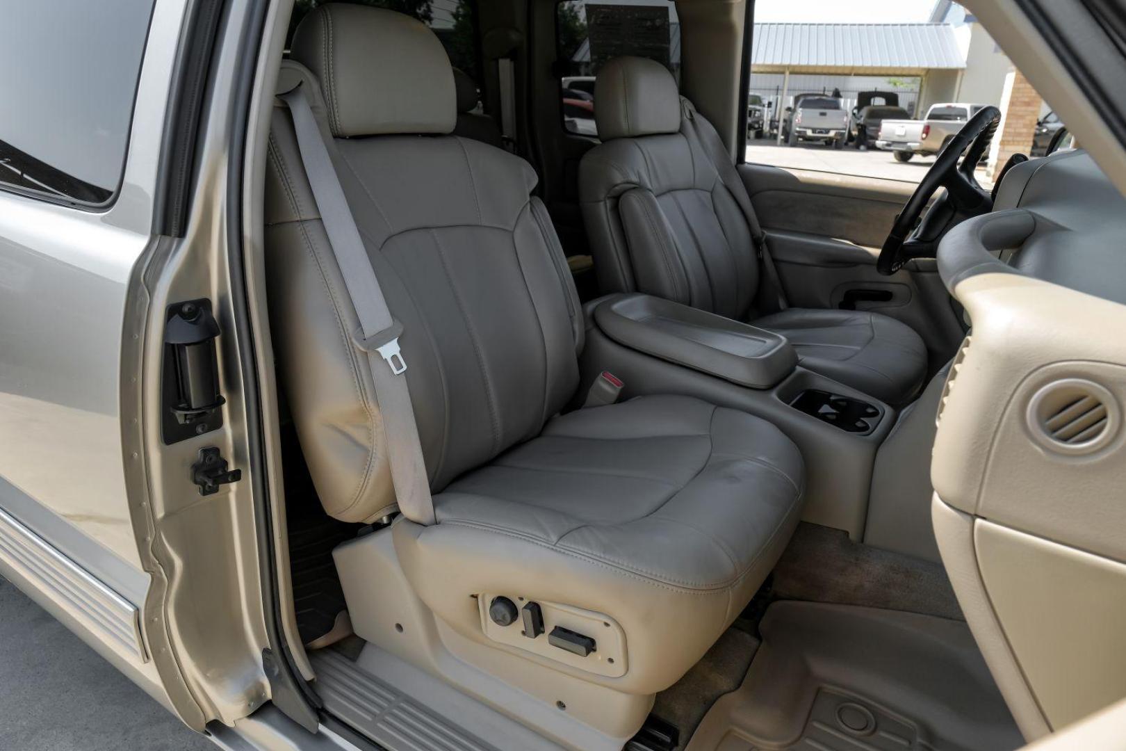 2001 GOLD Chevrolet Silverado 1500 LT Ext. Cab Long Bed 2WD with OnStar (2GCEC19T511) with an 5.3L V8 OHV 16V engine, 4-Speed Automatic transmission, located at 2401 E Main St., Grand Prairie, TX, 75050, (972) 262-4440, 32.748981, -96.969643 - Photo#34