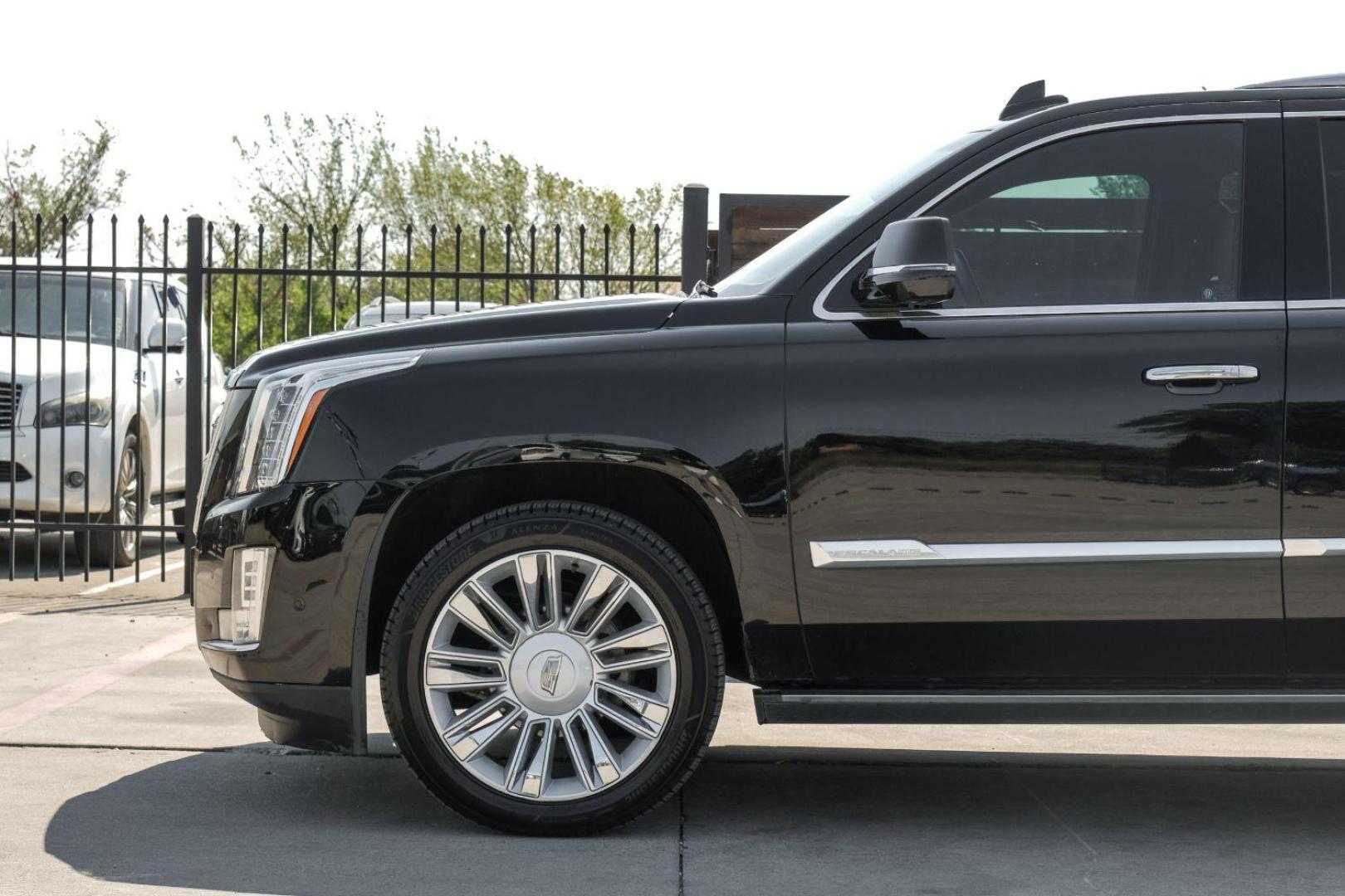 2017 Black Cadillac Escalade ESV 2WD Platinum (1GYS3KKJ7HR) with an 6.2L V8 OHV 16V FFV engine, 8-Speed Automatic transmission, located at 2401 E Main St., Grand Prairie, TX, 75050, (972) 262-4440, 32.748981, -96.969643 - Photo#15