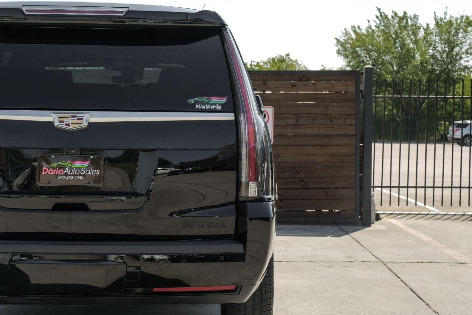 2017 Black Cadillac Escalade ESV 2WD Platinum (1GYS3KKJ7HR) with an 6.2L V8 OHV 16V FFV engine, 8-Speed Automatic transmission, located at 2401 E Main St., Grand Prairie, TX, 75050, (972) 262-4440, 32.748981, -96.969643 - Photo#57