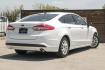 2018 white Ford Fusion S (3FA6P0G7XJR) with an 2.5L L4 DOHC 16V engine, 6-Speed Automatic transmission, located at 2401 E Main St., Grand Prairie, TX, 75050, (972) 262-4440, 32.748981, -96.969643 - Photo#9