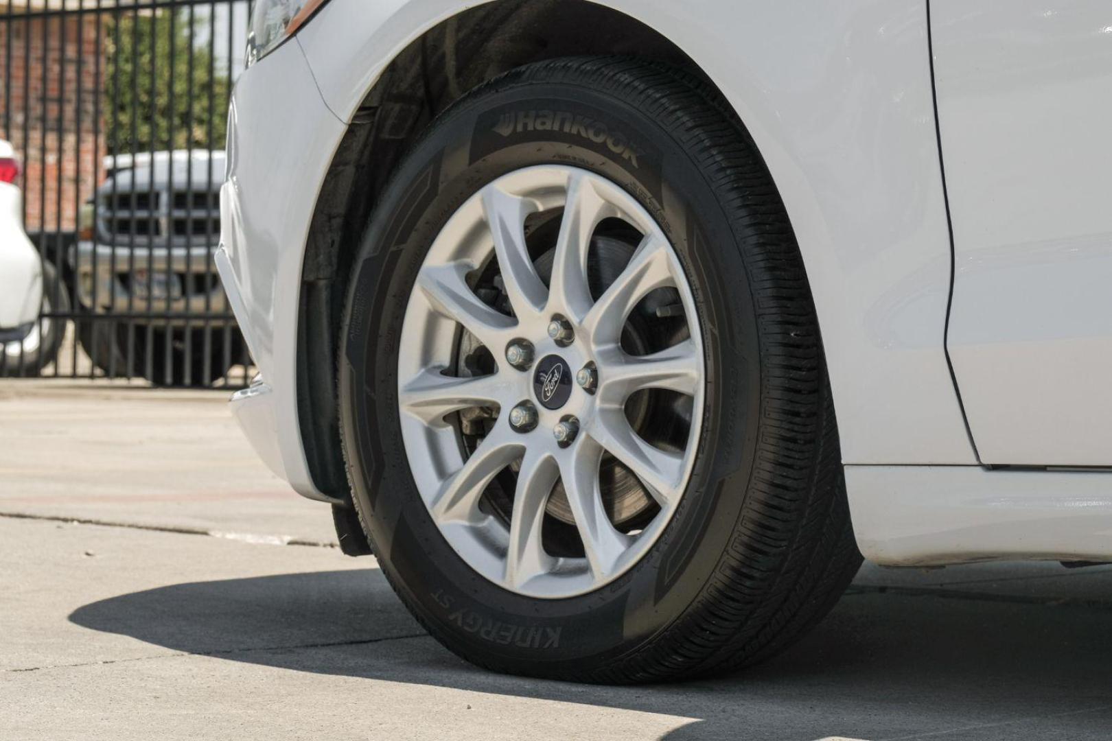 2018 white Ford Fusion S (3FA6P0G7XJR) with an 2.5L L4 DOHC 16V engine, 6-Speed Automatic transmission, located at 2401 E Main St., Grand Prairie, TX, 75050, (972) 262-4440, 32.748981, -96.969643 - Photo#55