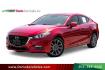 2018 red Mazda MAZDA3 s Touring AT 4-Door (3MZBN1V39JM) with an 2.5L L4 DOHC 16V engine, 6-Speed Automatic transmission, located at 2401 E Main St., Grand Prairie, TX, 75050, (972) 262-4440, 32.748981, -96.969643 - Photo#0