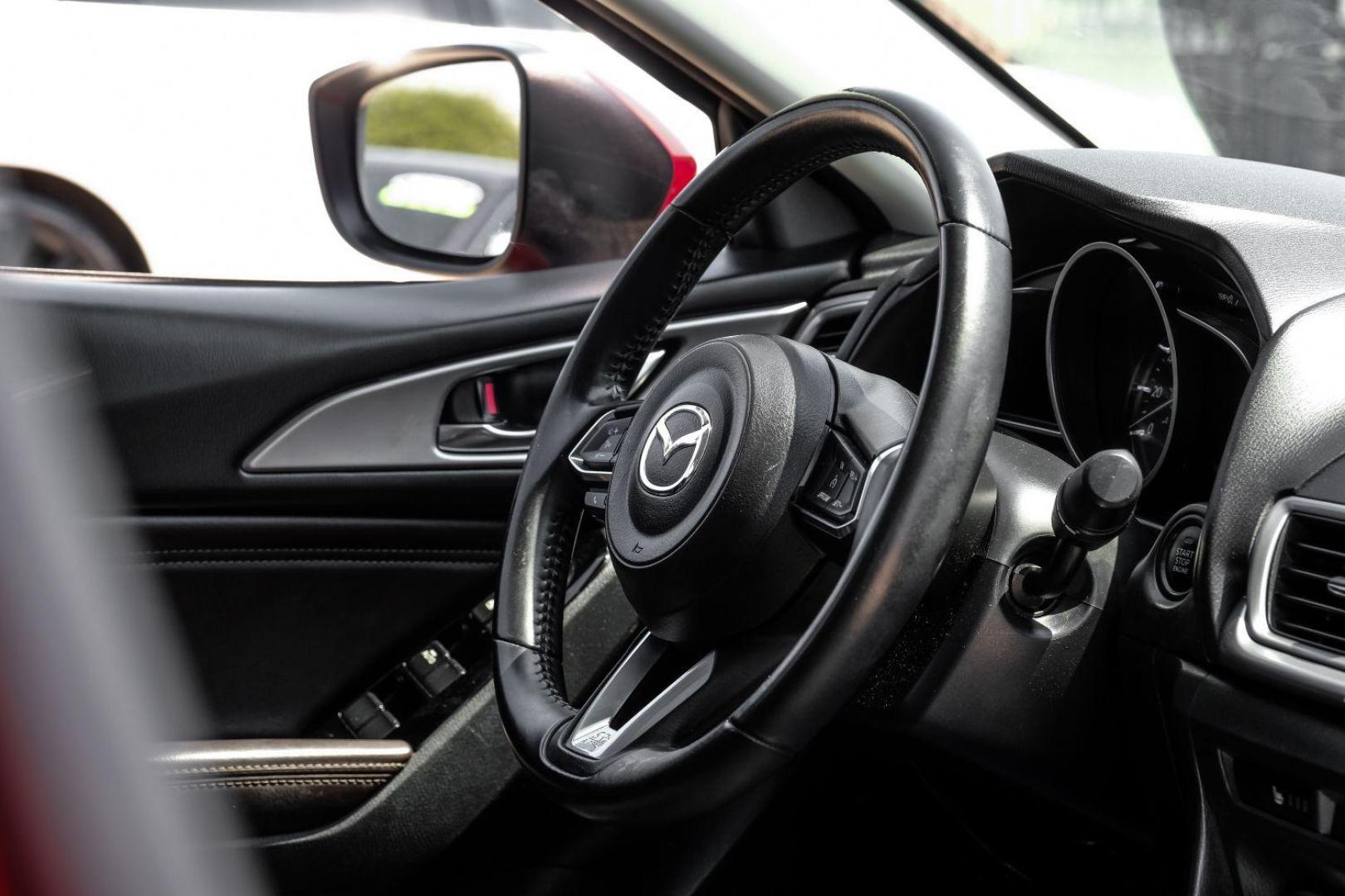 2018 red Mazda MAZDA3 s Touring AT 4-Door (3MZBN1V39JM) with an 2.5L L4 DOHC 16V engine, 6-Speed Automatic transmission, located at 2401 E Main St., Grand Prairie, TX, 75050, (972) 262-4440, 32.748981, -96.969643 - Photo#17