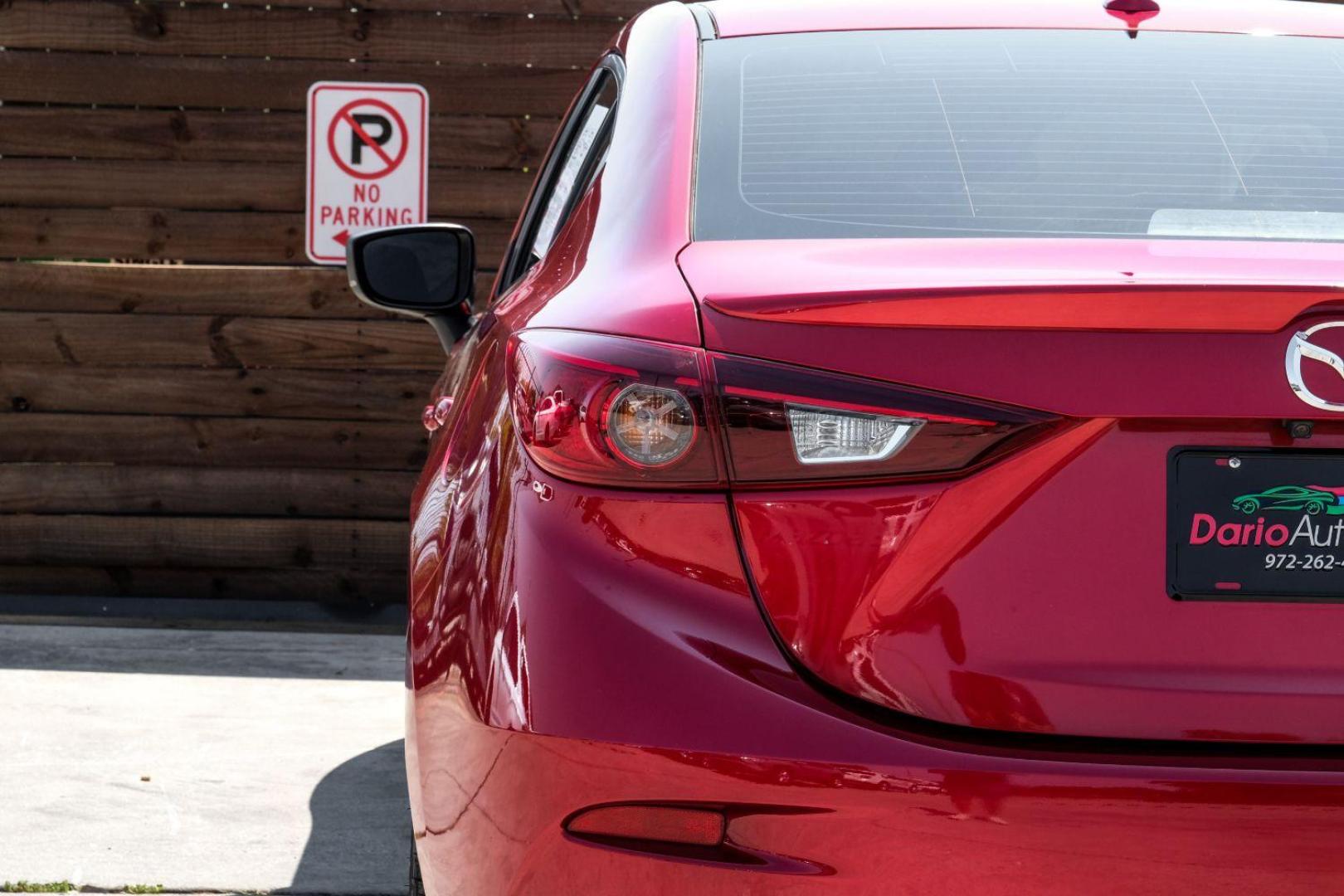 2018 red Mazda MAZDA3 s Touring AT 4-Door (3MZBN1V39JM) with an 2.5L L4 DOHC 16V engine, 6-Speed Automatic transmission, located at 2401 E Main St., Grand Prairie, TX, 75050, (972) 262-4440, 32.748981, -96.969643 - Photo#45