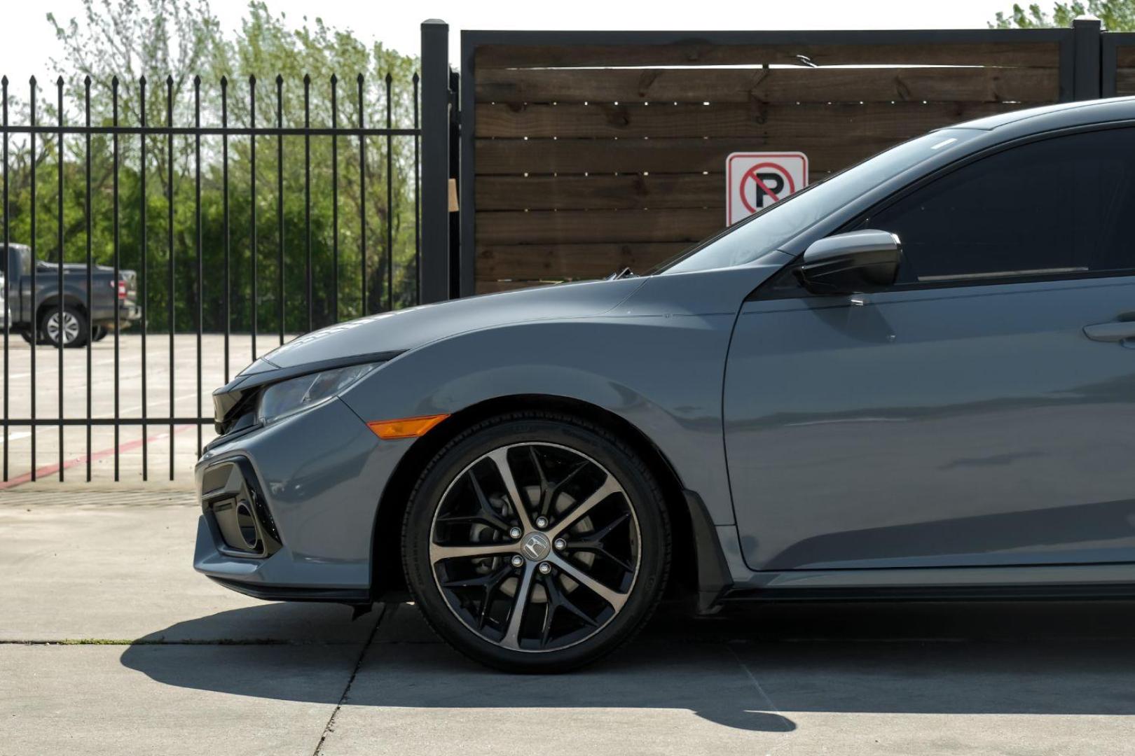 2020 gray Honda Civic Sport Hatchback CVT (SHHFK7H42LU) with an 2.0L L4 DOHC 16V TURBO engine, Continuously Variable Transmission transmission, located at 2401 E Main St., Grand Prairie, TX, 75050, (972) 262-4440, 32.748981, -96.969643 - Photo#15