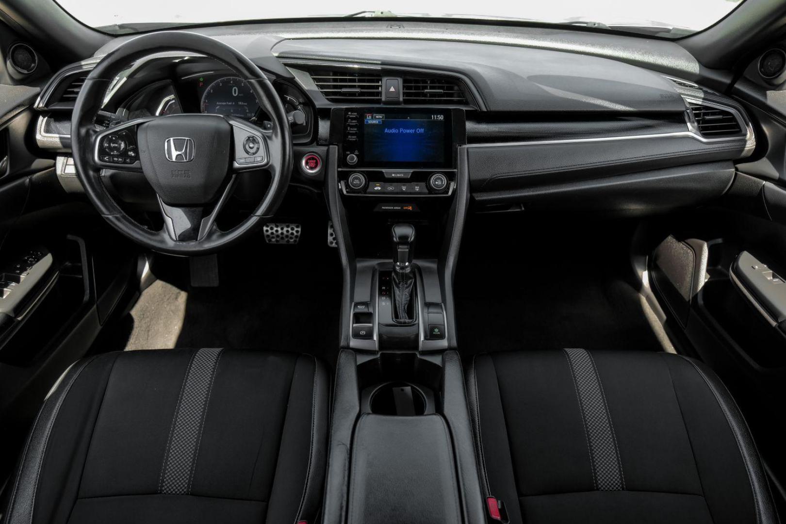 2020 gray Honda Civic Sport Hatchback CVT (SHHFK7H42LU) with an 2.0L L4 DOHC 16V TURBO engine, Continuously Variable Transmission transmission, located at 2401 E Main St., Grand Prairie, TX, 75050, (972) 262-4440, 32.748981, -96.969643 - Photo#18