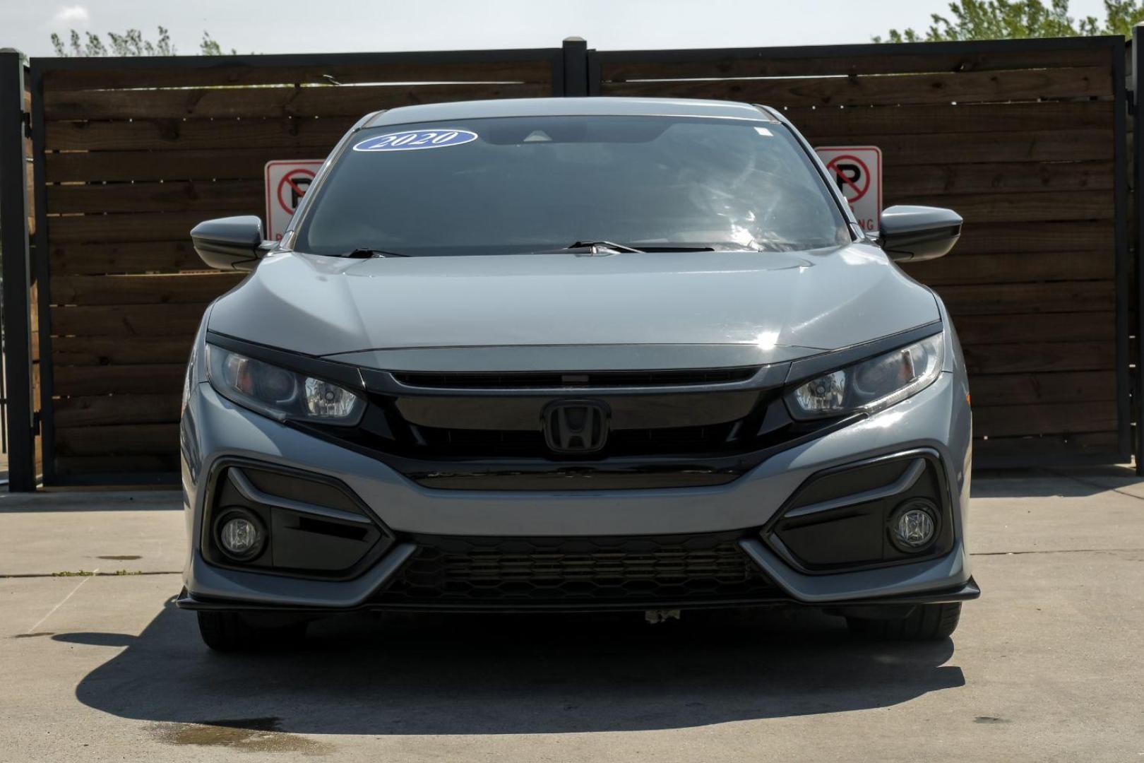 2020 gray Honda Civic Sport Hatchback CVT (SHHFK7H42LU) with an 2.0L L4 DOHC 16V TURBO engine, Continuously Variable Transmission transmission, located at 2401 E Main St., Grand Prairie, TX, 75050, (972) 262-4440, 32.748981, -96.969643 - Photo#6