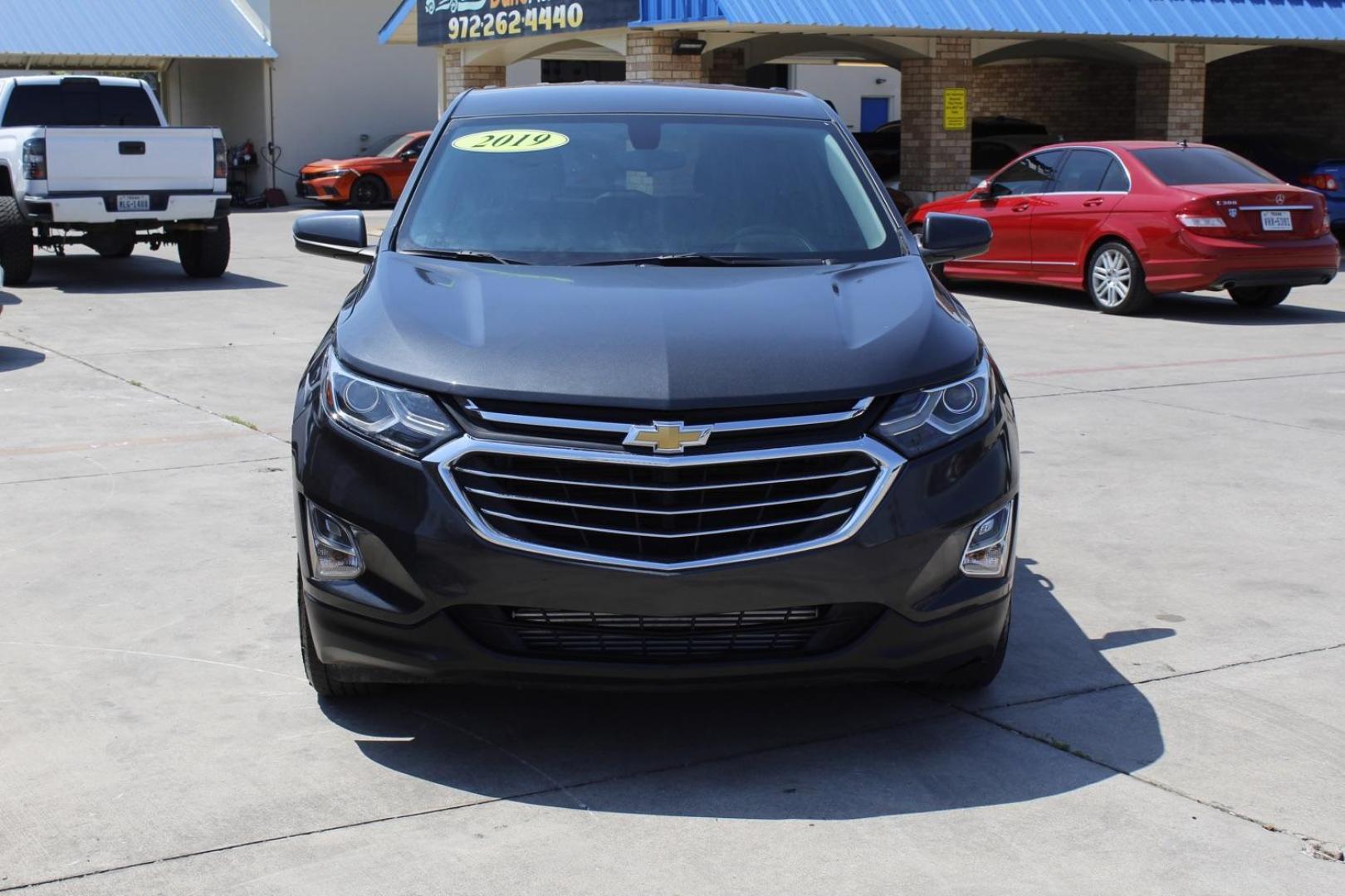 2019 GRAY Chevrolet Equinox LT 2WD (3GNAXKEV4KL) with an 1.5L L4 DOHC 16V TURBO engine, 6-Speed Automatic transmission, located at 2401 E Main St., Grand Prairie, TX, 75050, (972) 262-4440, 32.748981, -96.969643 - Photo#0