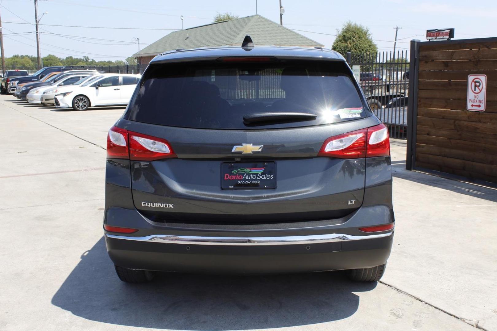 2019 GRAY Chevrolet Equinox LT 2WD (3GNAXKEV4KL) with an 1.5L L4 DOHC 16V TURBO engine, 6-Speed Automatic transmission, located at 2401 E Main St., Grand Prairie, TX, 75050, (972) 262-4440, 32.748981, -96.969643 - Photo#4