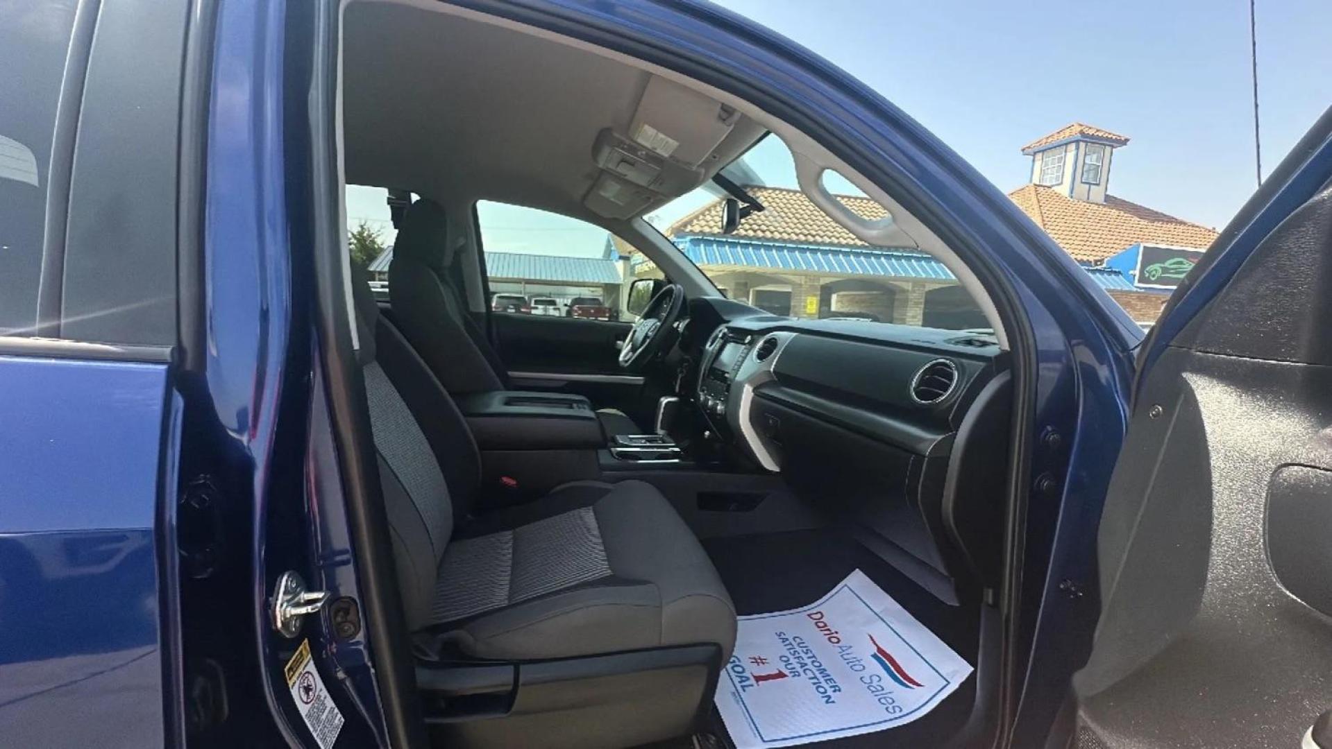 2014 BLUE Toyota Tundra SR5 5.7L V8 CrewMax 2WD (5TFEY5F10EX) with an 5.7L V8 DOHC 32V engine, 6-Speed Automatic transmission, located at 2401 E Main St., Grand Prairie, TX, 75050, (972) 262-4440, 32.748981, -96.969643 - Photo#5