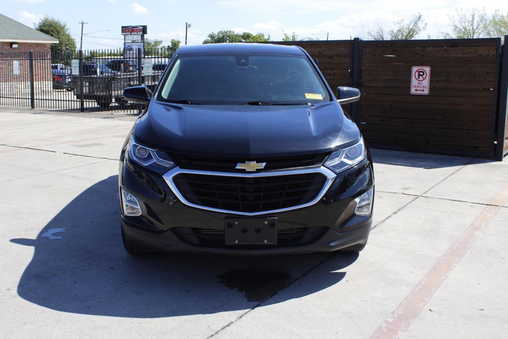 2020 BLACK Chevrolet Equinox LT 2WD (3GNAXKEV6LL) with an 1.5L L4 DOHC 16V TURBO engine, 6-Speed Automatic transmission, located at 2401 E Main St., Grand Prairie, TX, 75050, (972) 262-4440, 32.748981, -96.969643 - Photo#1