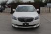 2014 WHITE Buick LaCrosse Premium Package 2, w/Leather (1G4GF5G35EF) with an 3.6L V6 DOHC 24V FFV engine, 6-Speed Automatic transmission, located at 2401 E Main St., Grand Prairie, TX, 75050, (972) 262-4440, 32.748981, -96.969643 - Photo#0