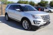 2016 Silver Ford Explorer Limited 4WD (1FM5K8F8XGG) with an 3.5L V6 DOHC 24V engine, 6-Speed Automatic transmission, located at 2401 E Main St., Grand Prairie, TX, 75050, (972) 262-4440, 32.748981, -96.969643 - Photo#1