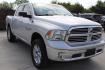 2015 SILVER RAM 1500 SLT Crew Cab SWB 4WD (1C6RR7LTXFS) with an 5.7L V8 OHV 16V engine, 8-Speed Automatic transmission, located at 2401 E Main St., Grand Prairie, TX, 75050, (972) 262-4440, 32.748981, -96.969643 - Photo#1