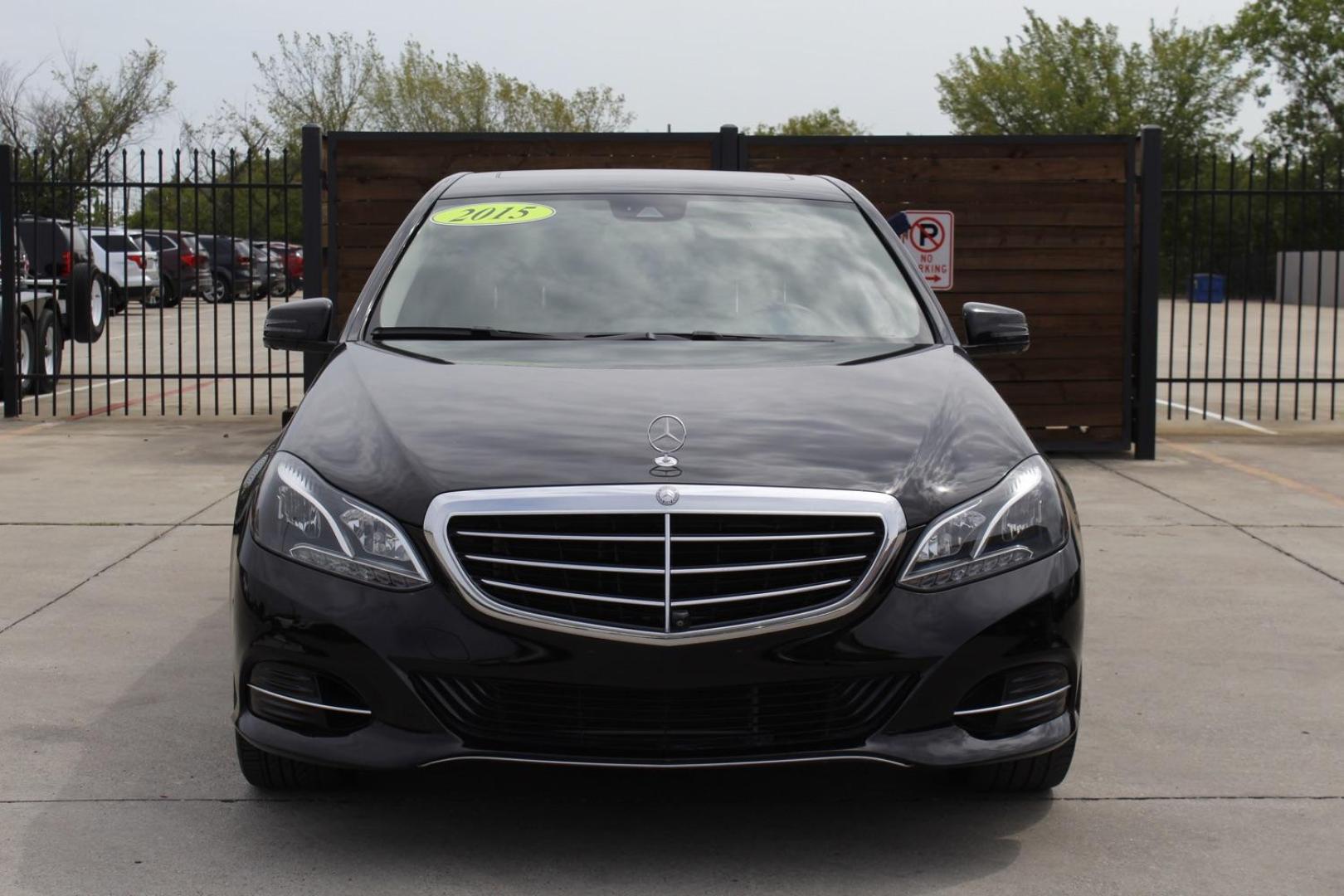 2015 BLACK Mercedes-Benz E-Class E350 Sport Sedan (WDDHF5KB4FB) with an 3.5L V6 DOHC 24V engine, 7-Speed Automatic transmission, located at 2401 E Main St., Grand Prairie, TX, 75050, (972) 262-4440, 32.748981, -96.969643 - Photo#0