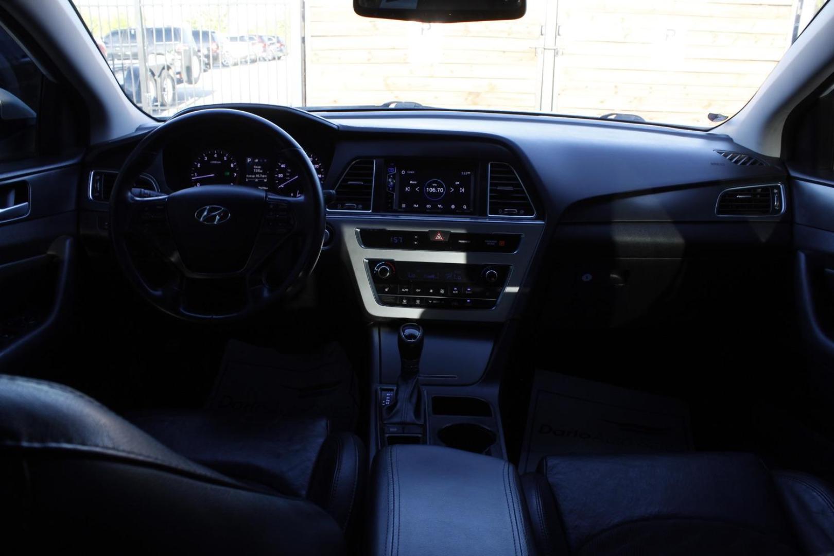 2015 WHITE Hyundai Sonata Sport (5NPE34AF7FH) with an 2.4L L4 DOHC 16V engine, 6-Speed Automatic transmission, located at 2401 E Main St., Grand Prairie, TX, 75050, (972) 262-4440, 32.748981, -96.969643 - Photo#17