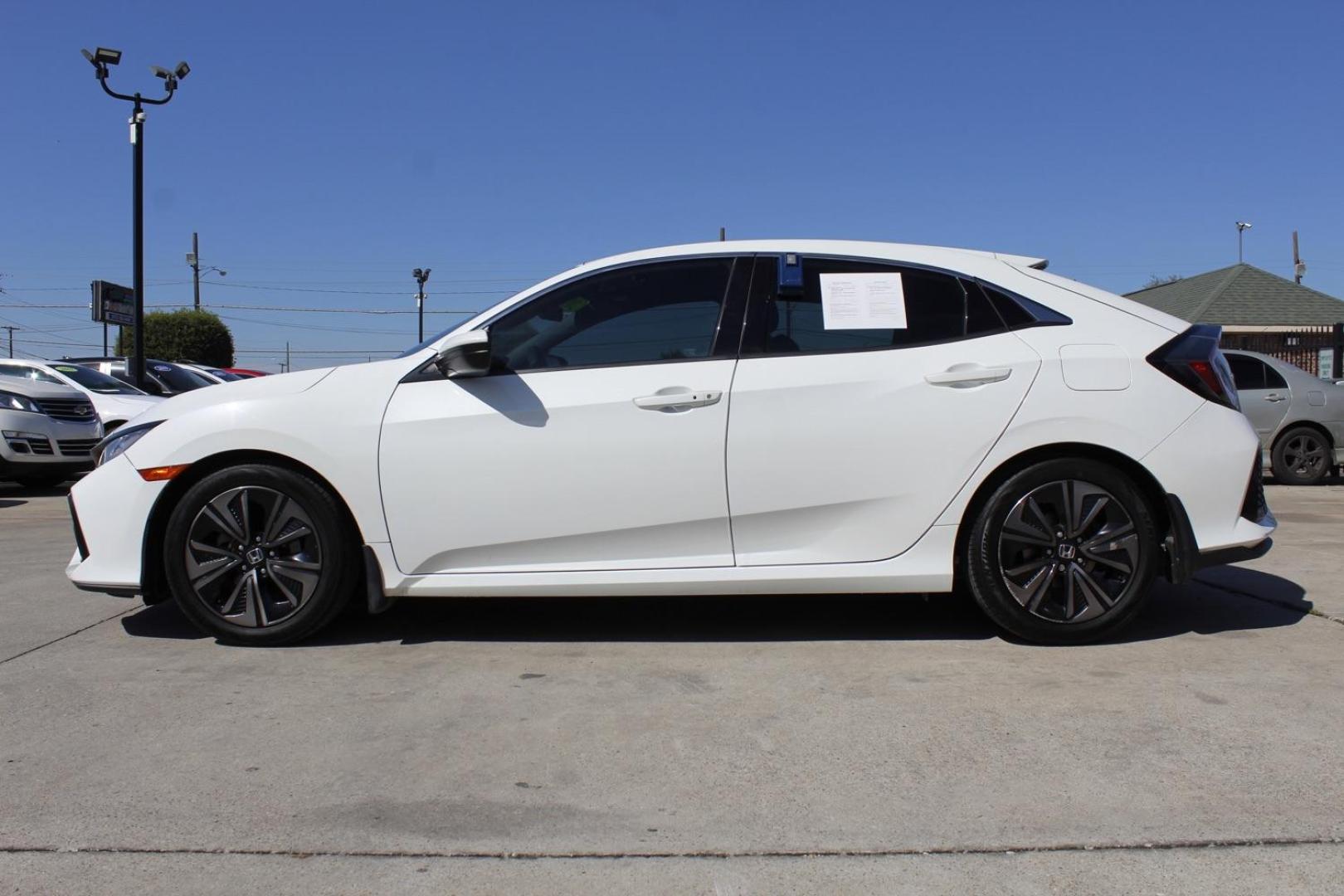 2017 WHTE Honda Civic EX (SHHFK7H56HU) with an 1.5L L4 DOHC 16V engine, Continuously Variable Transmission transmission, located at 2401 E Main St., Grand Prairie, TX, 75050, (972) 262-4440, 32.748981, -96.969643 - Photo#2