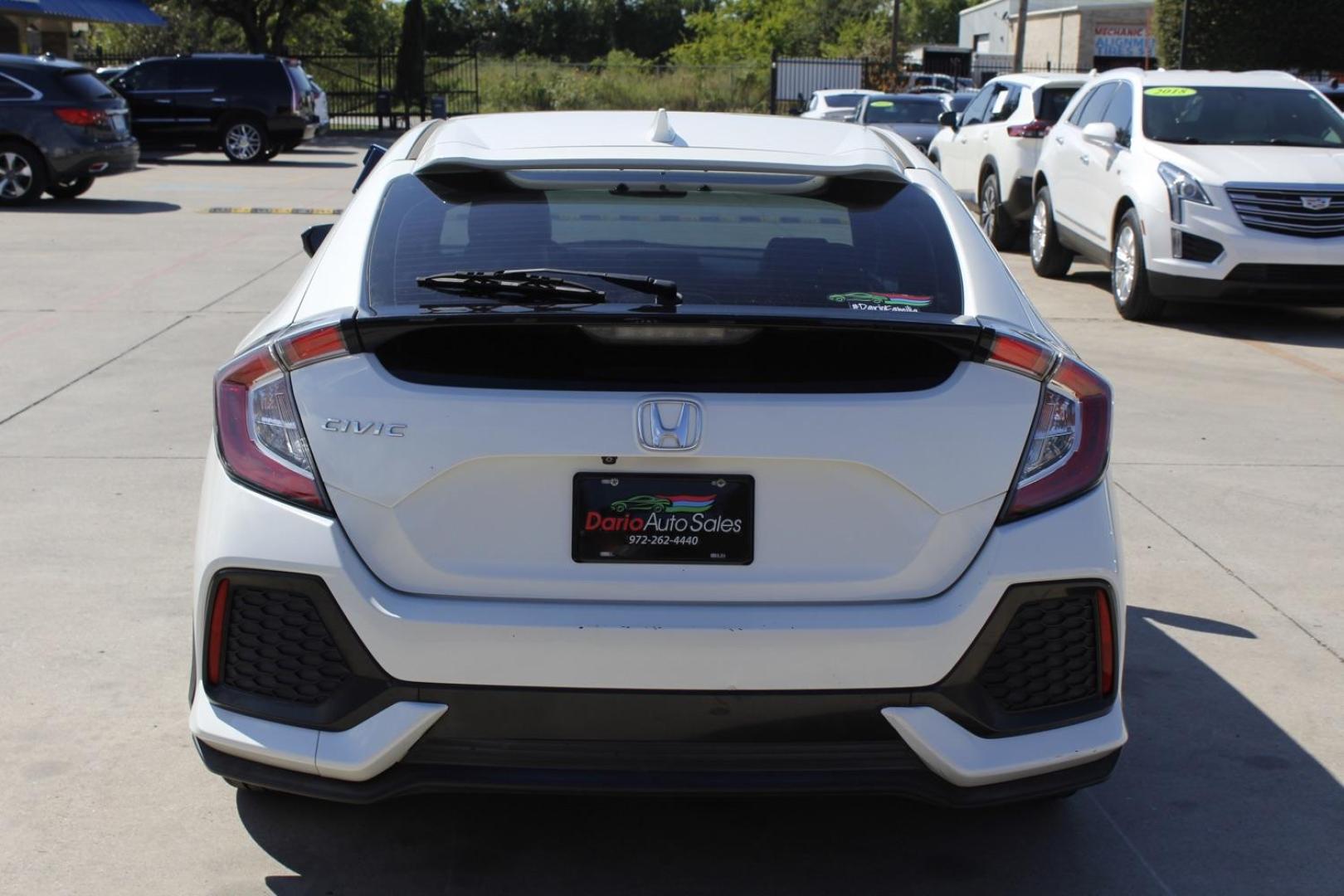 2017 WHTE Honda Civic EX (SHHFK7H56HU) with an 1.5L L4 DOHC 16V engine, Continuously Variable Transmission transmission, located at 2401 E Main St., Grand Prairie, TX, 75050, (972) 262-4440, 32.748981, -96.969643 - Photo#5