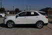 2018 White Chevrolet Equinox LT 2WD (3GNAXKEX0JS) with an 2.0L L4 DOHC 16V TURBO engine, 6-Speed Automatic transmission, located at 2401 E Main St., Grand Prairie, TX, 75050, (972) 262-4440, 32.748981, -96.969643 - Photo#2