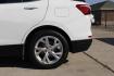 2018 White Chevrolet Equinox LT 2WD (3GNAXKEX0JS) with an 2.0L L4 DOHC 16V TURBO engine, 6-Speed Automatic transmission, located at 2401 E Main St., Grand Prairie, TX, 75050, (972) 262-4440, 32.748981, -96.969643 - Photo#4