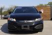 2015 Black Honda Civic EX Coupe CVT (2HGFG3B84FH) with an 1.8L L4 SOHC 16V engine, Continuously Variable Transmission transmission, located at 2401 E Main St., Grand Prairie, TX, 75050, (972) 262-4440, 32.748981, -96.969643 - Photo#0