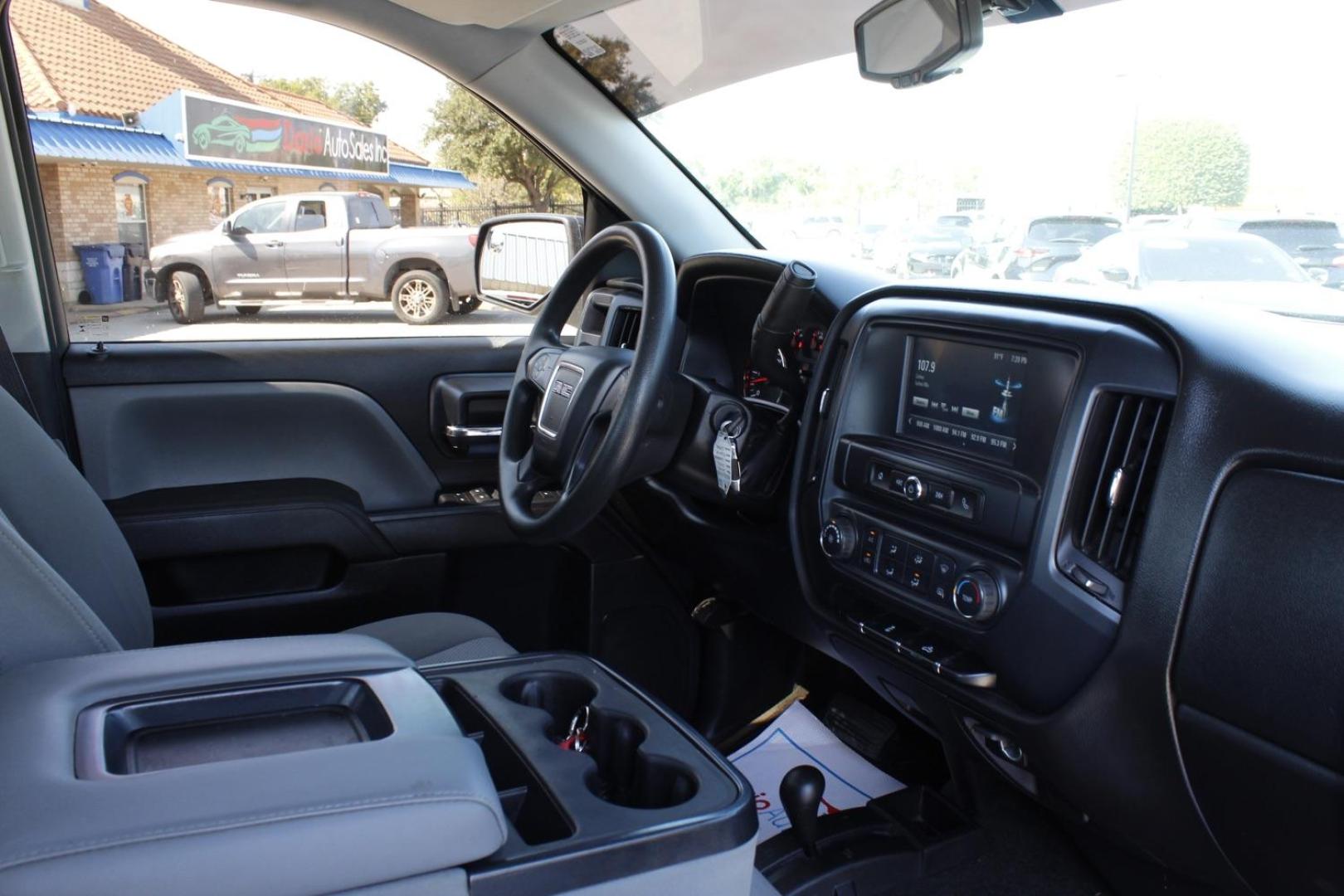 2017 gray GMC Sierra 1500 Base Double Cab 4WD (1GTV2LEC3HZ) with an 5.3L V8 OHV 16V engine, 6-Speed Automatic transmission, located at 2401 E Main St., Grand Prairie, TX, 75050, (972) 262-4440, 32.748981, -96.969643 - Photo#11