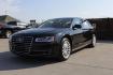 2015 Black Audi A8 L 4.0T quattro (WAU32AFD6FN) with an 4.0L V8 DOHC 32V engine, 8-Speed Automatic transmission, located at 2401 E Main St., Grand Prairie, TX, 75050, (972) 262-4440, 32.748981, -96.969643 - Photo#1