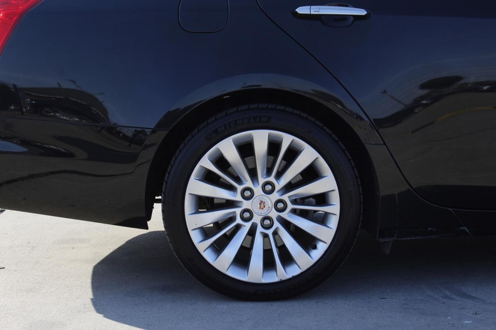 2014 BLACK Cadillac CTS 3.6L Luxury RWD (1G6AR5S37E0) with an 3.6L V6 DOHC 24V engine, 8-Speed Automatic transmission, located at 2401 E Main St., Grand Prairie, TX, 75050, (972) 262-4440, 32.748981, -96.969643 - Photo#10