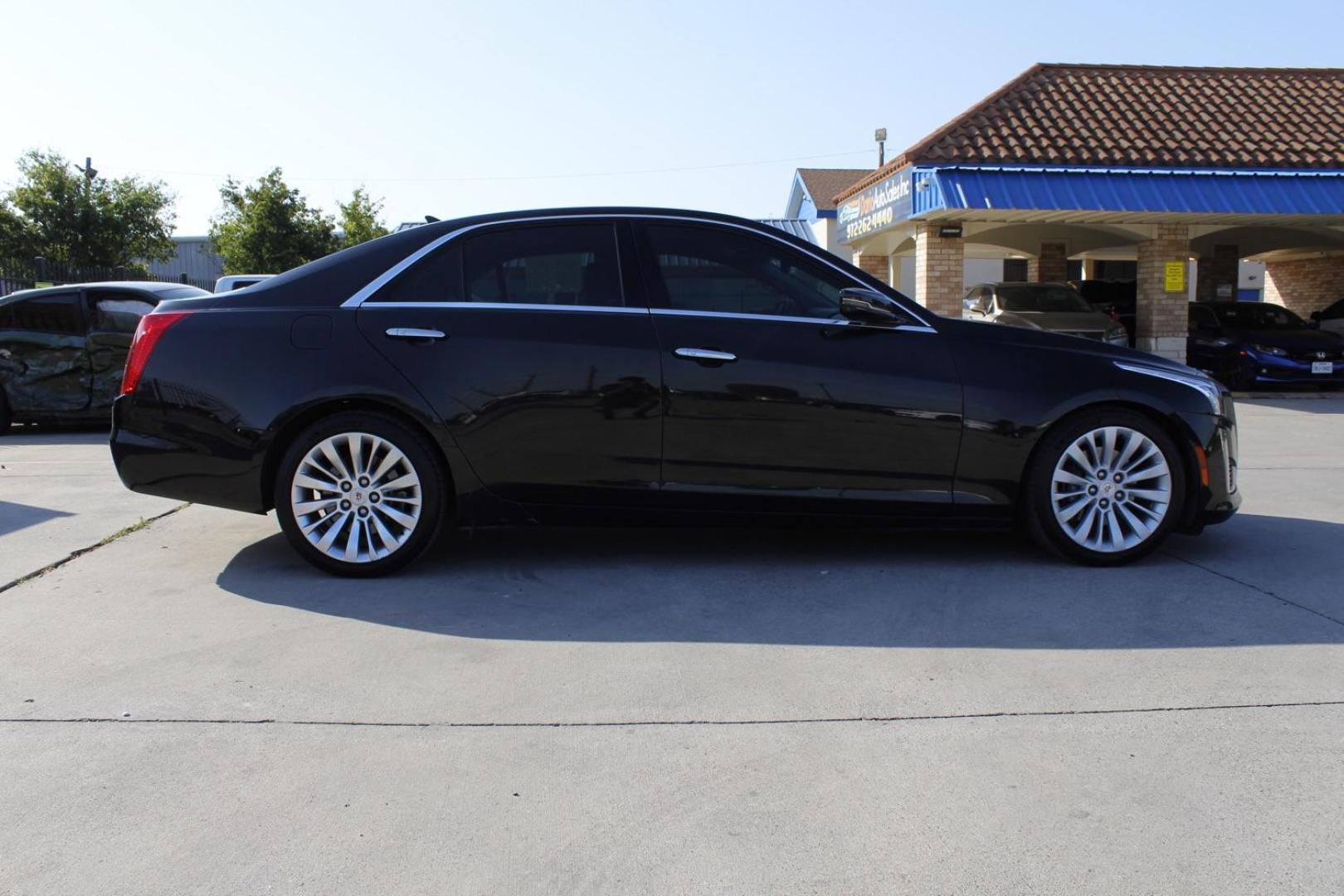 2014 BLACK Cadillac CTS 3.6L Luxury RWD (1G6AR5S37E0) with an 3.6L V6 DOHC 24V engine, 8-Speed Automatic transmission, located at 2401 E Main St., Grand Prairie, TX, 75050, (972) 262-4440, 32.748981, -96.969643 - Photo#8