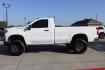 2020 White Chevrolet Silverado 1500 Work Truck 2WD (3GCNWAEF3LG) with an 5.3L V8 OHV 16V engine, 6-Speed Automatic transmission, located at 2401 E Main St., Grand Prairie, TX, 75050, (972) 262-4440, 32.748981, -96.969643 - Photo#2