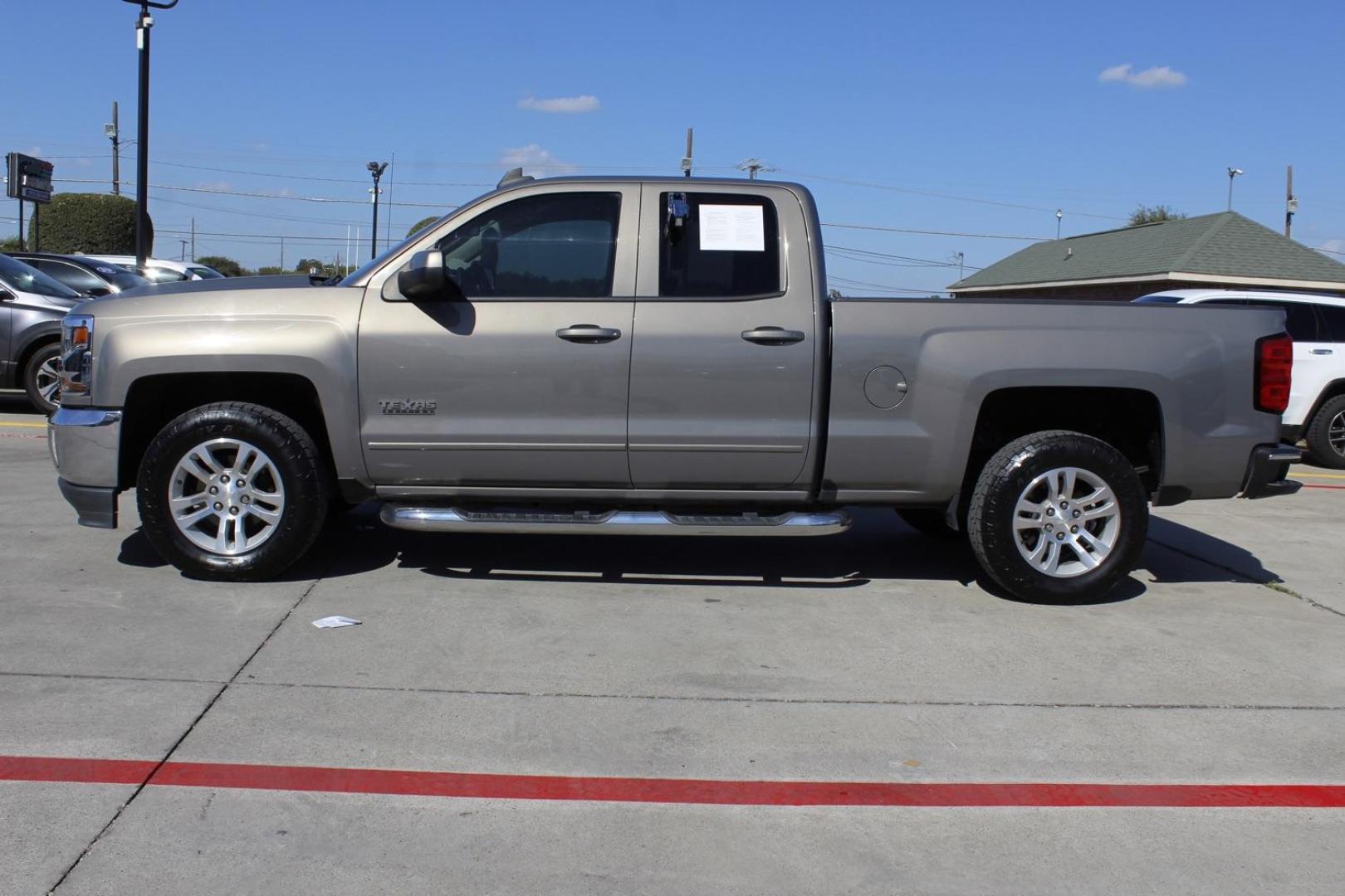 2017 Brown Chevrolet Silverado 1500 LT Double Cab 2WD (1GCRCREH6HZ) with an 4.3L V6 OHV 12V engine, 6-Speed Automatic transmission, located at 2401 E Main St., Grand Prairie, TX, 75050, (972) 262-4440, 32.748981, -96.969643 - Photo#2