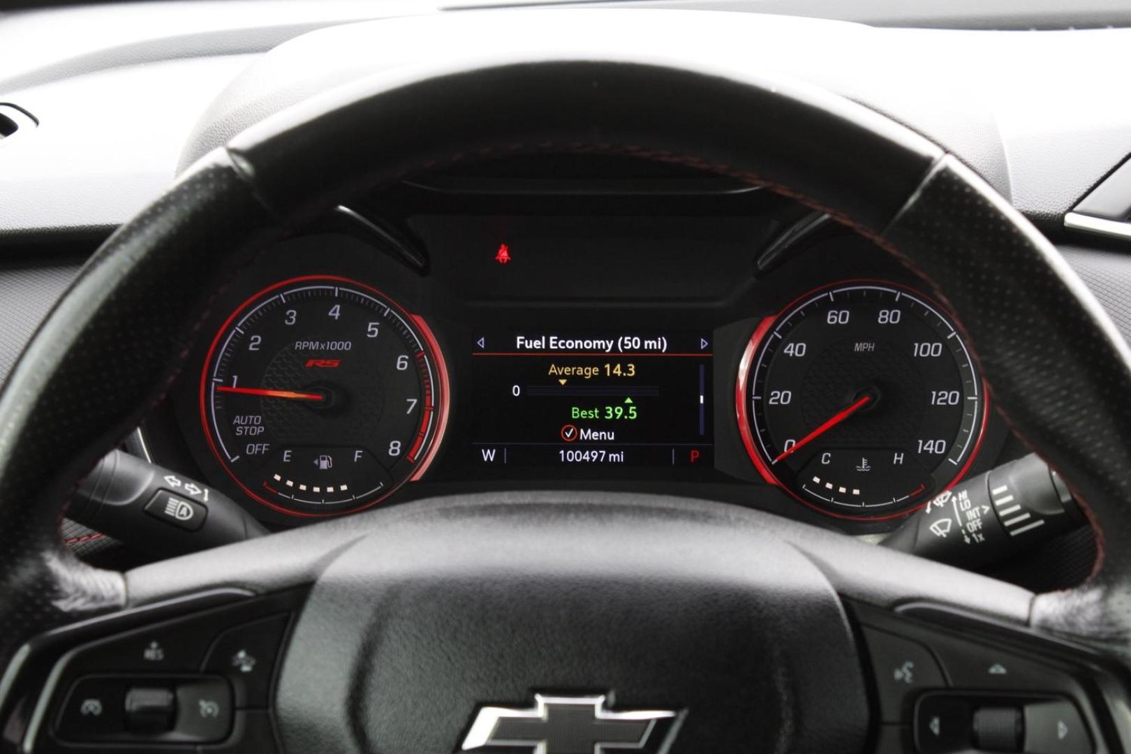 2021 red Chevrolet Trailblazer RS (KL79MTSL6MB) with an 1.3L L3 DOHC 12V engine, 9-Speed Automatic transmission, located at 2401 E Main St., Grand Prairie, TX, 75050, (972) 262-4440, 32.748981, -96.969643 - Photo#19