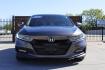 2019 GRAY Honda Accord Sport CVT (1HGCV1F37KA) with an 1.5L L4 DOHC 16V TURBO engine, Continuously Variable Transmission transmission, located at 2401 E Main St., Grand Prairie, TX, 75050, (972) 262-4440, 32.748981, -96.969643 - Photo#0