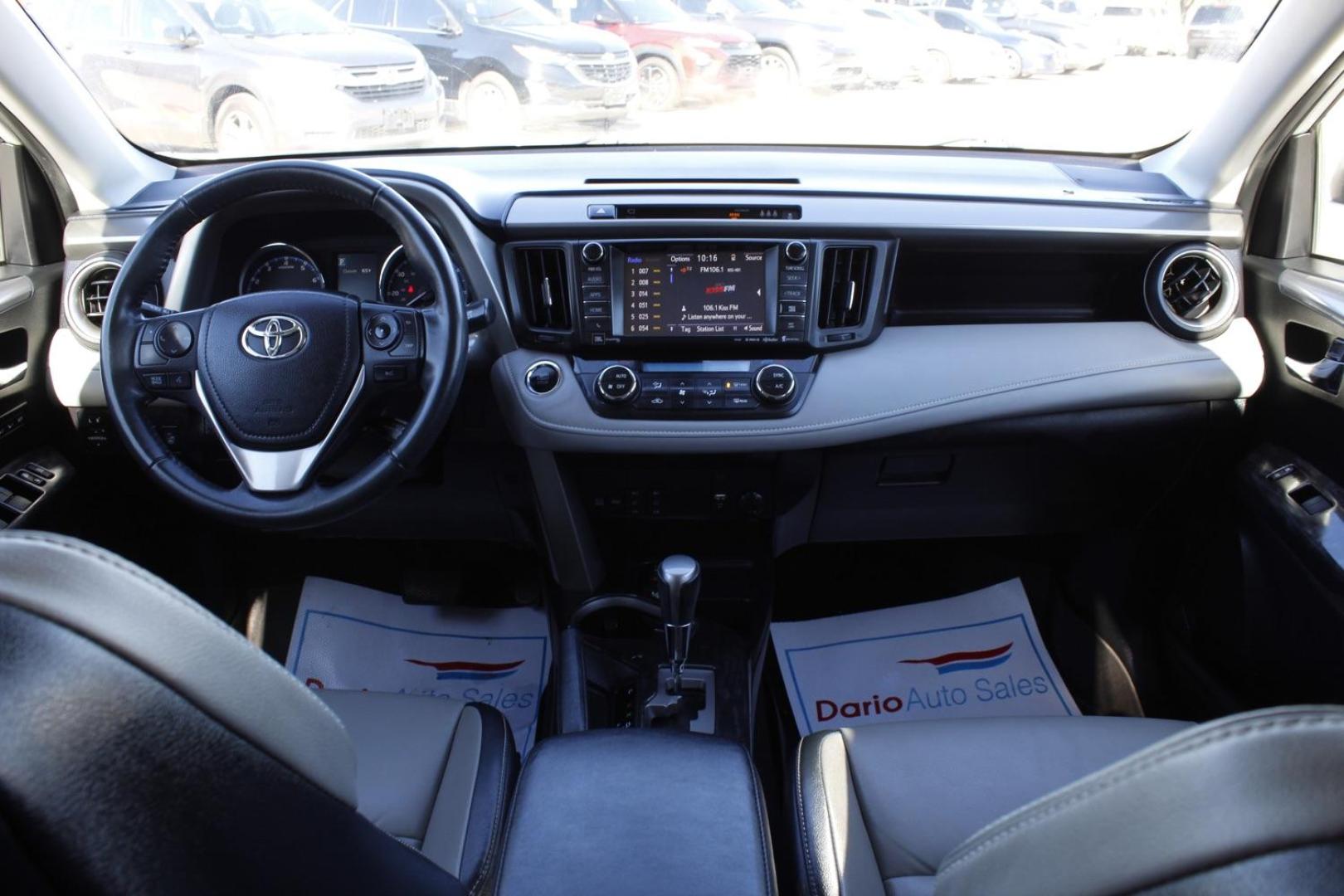 2017 WHITE Toyota RAV4 Limited FWD (2T3YFREV1HW) with an 2.5L L4 DOHC 16V engine, 6-Speed Automatic transmission, located at 2401 E Main St., Grand Prairie, TX, 75050, (972) 262-4440, 32.748981, -96.969643 - Photo#16