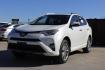 2017 WHITE Toyota RAV4 Limited FWD (2T3YFREV1HW) with an 2.5L L4 DOHC 16V engine, 6-Speed Automatic transmission, located at 2401 E Main St., Grand Prairie, TX, 75050, (972) 262-4440, 32.748981, -96.969643 - Photo#1