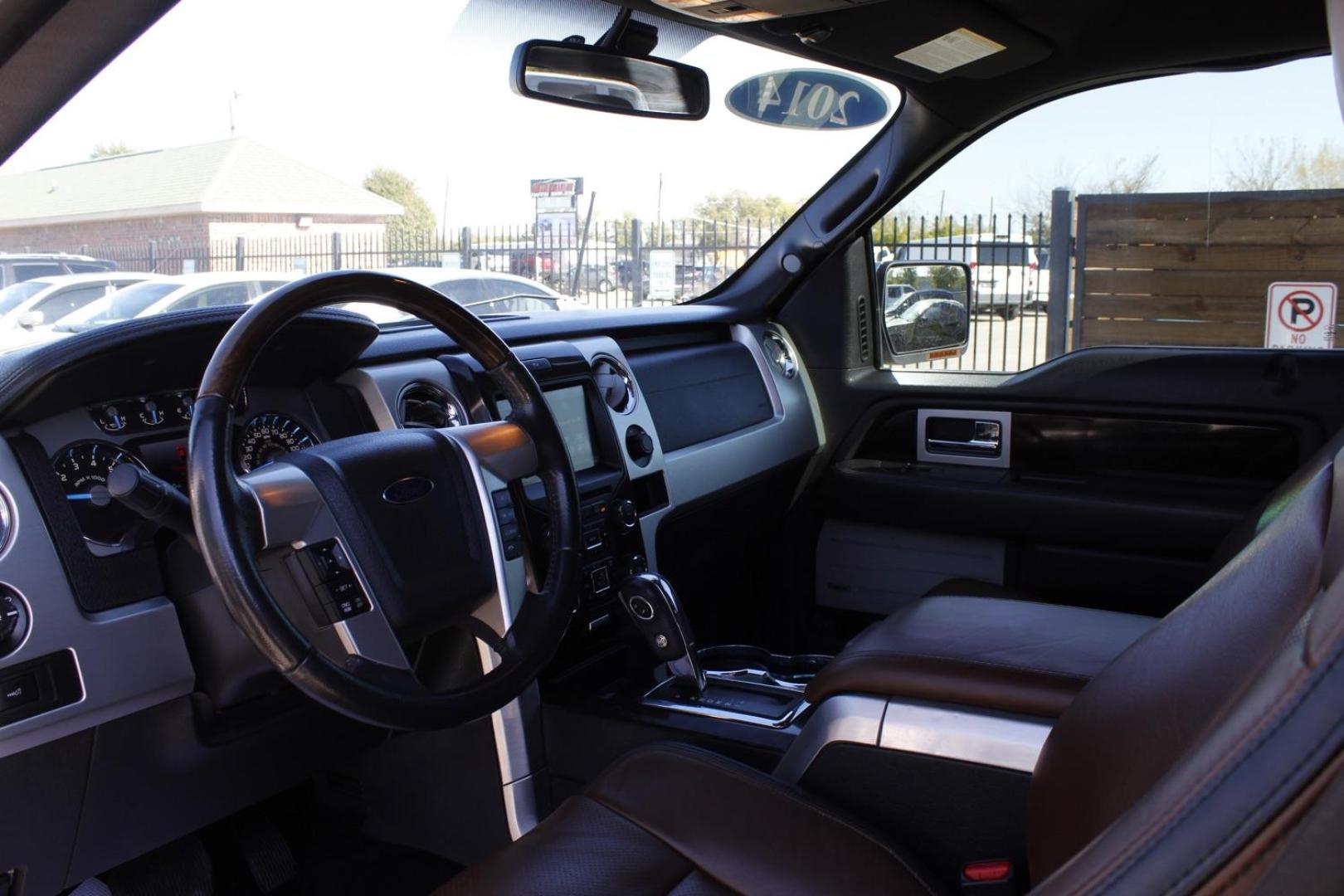 2014 White Ford F-150 Platinum SuperCrew 5.5-ft. Bed 4WD (1FTFW1ET3EF) with an 3.5L V6 TURBO engine, 6-Speed Automatic transmission, located at 2401 E Main St., Grand Prairie, TX, 75050, (972) 262-4440, 32.748981, -96.969643 - Photo#12