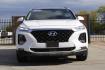 2019 white Hyundai Santa Fe Limited 2.0T (5NMS53AAXKH) with an 2.0L L4 DOHC 16V TURBO engine, 6-Speed Automatic transmission, located at 2401 E Main St., Grand Prairie, TX, 75050, (972) 262-4440, 32.748981, -96.969643 - Photo#0