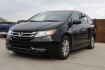 2016 BLACK Honda Odyssey EX-L (5FNRL5H65GB) with an 3.5L V6 SOHC 24V engine, 6-Speed Automatic transmission, located at 2401 E Main St., Grand Prairie, TX, 75050, (972) 262-4440, 32.748981, -96.969643 - Photo#1